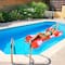 Pool Central 5.7ft. Inflatable Red & White Jumbo Hair Bow Pool Float